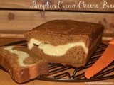 Pumpkin Bread Filled With Cream Cheese