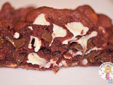 Red Velvet Triple Chocolate Cookies