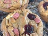 Ruby Raspberry White Chocolate Cookies