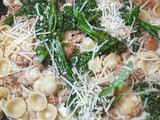 Sausage, Broccolini and Orecchiette