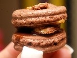 Snickers macarons...i kid you not