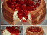 Sugar Cookie Cherry Cheesecake