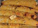 The Most Amazing Oven Roasted Corn