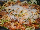 Zoodles With Chicken Sausage