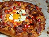 Bacon, Egg & Cheese Breakfast Pizza