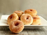 Baked Cinnamon Sugar Mini Doughnuts