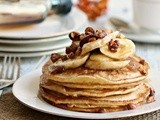 Banana Cashew Pancakes