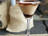 Chocolate and Peanut Butter Martini #CoctailDay