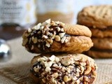 Dark and Crunchy Peanut Butter Cookies