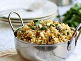 Nutty Whole Wheat Couscous Pilaf