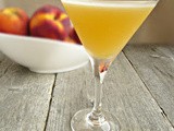 Peachy Martini