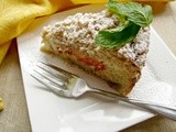 Strawberry Cheese Crumb Cake
