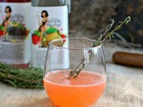 Strawberry Thyme Gin Fizz and a Giveaway