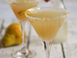 Thirsty Thursdays: Sparkling Lemon Pear-tini