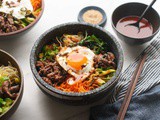 Bibimbap Recipe (Korean Rice Bowl w/ Veggies)