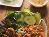 Bún Nem Nướng Recipe – Vietnamese Grilled Pork Meatballs
