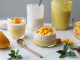 Mango Sago (Mango Tapioca Pudding)