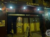 Dark Dining Projects - blindfolded dinner at Camaje bistro in Greenwich Village, nyc, New York