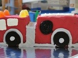 Fire Truck Birthday Cake For Ian - He's 5 Today