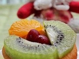 Fruity Orange Cupcakes With Orange Choco Ganache