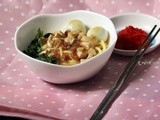 Indonesian Style Kangkong Noodles (Mi Kangkung)