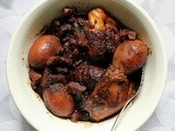 Terengganu Braised Chicken & Stir Fry Loofah & Chinese Cabbage