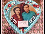Anniversary cake for Dita & Dicky