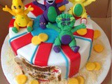 Barney cake for Adrian