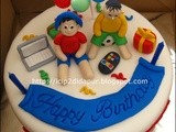 Birthday Cake for Adriel & Denzel