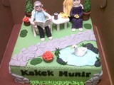 Birthday Cake for Kakek Munir