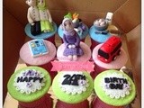 Birthday Cupcakes for Ika