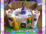 Castle Princess Sofia cake for Mikayla