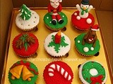 Christmas Cupcakes for Rizka