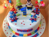 Little Super Hero cake for Javier Lie