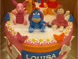 Pooh & friends Birthday Cake for Louisa