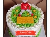 Red Velvet cake for Nandi