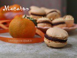 Macaron Clementine e Cioccolato