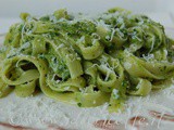 Fresine con pesto di spinaci