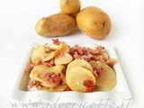 Ricetta Patate e salsiccia gratinate
