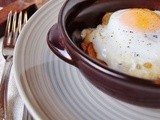 Ricetta Tegamino di uova, patate fritte e tuma del Trifulau Occelli