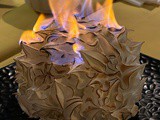 Baked Alaska o Bombe Alaska Flambé, ricetta per tortine monoporzioni