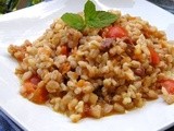 Farrotto/Orzotto al pomodoro