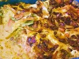 Lasagne con pasticcio di zucchine e funghi della zia Titti
