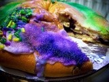 Louisiana style King Cake – Torta per l’ Epifania e per Carnevale (Mardi Gras)