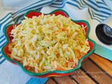 Coleslaw salad ♦♦ insalata coleslaw (insalata di cavolo e carote americana)