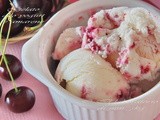 Παγωτο γιαουρτι με βυσσινο  ♦♦  gelato allo yogurt e amarene