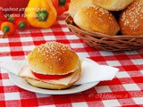 Ψωμακια μπεργκερ με φυσικο προζυμι // panini per hamburger al lievito madre