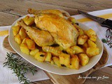 Come fare il pollo arrosto con patate