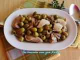 Straccetti di pollo origano e olive
