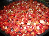 Un pò di rosso in cucina: pomodorini confit